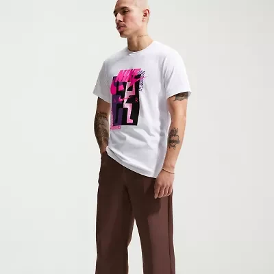 Nike Futura Mens Crew Neck Short Sleeve Classic Fit Graphic T-Shirt