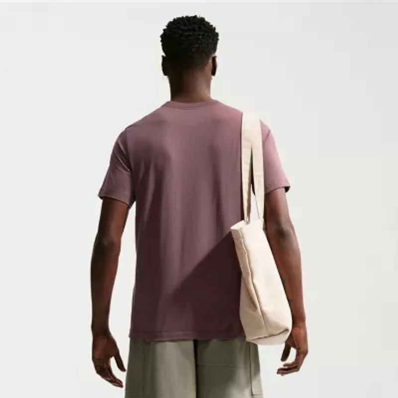 Nike Swoosh Mens Crew Neck Short Sleeve Classic Fit Graphic T-Shirt