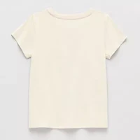 Little & Big Kid Girls Crew Neck Short Sleeve Regular Fit Hello Kitty Graphic T-Shirt