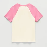 Thereabouts Little & Big Kid Girls Round Neck Short Sleeve T-Shirt