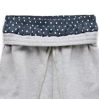 Arizona Womens Wide Leg Mid Rise Fleece Sweatpant