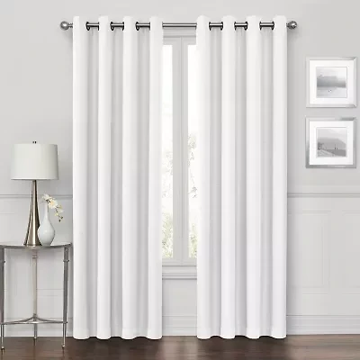 Max Blackout Prescott Grommet Top 100% Single Curtain Panel