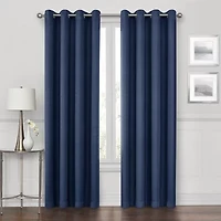 Max Blackout Prescott Grommet Top 100% Single Curtain Panel
