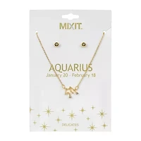 Bijoux Bar Zodiac Constellation 2-pc. 16 Inch Pendant Necklace