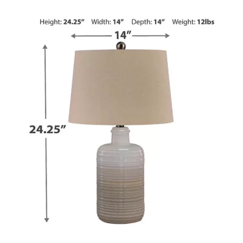 Signature Design by Ashley® Marnina 2-pc. Ceramic Table Lamp