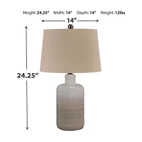 Signature Design by Ashley® Marnina 2-pc. Ceramic Table Lamp