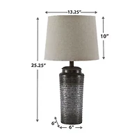 Signature Design by Ashley® Norbert 2-pc. Metal Table Lamp