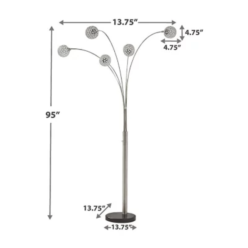 Signature Design by Ashley® Winter Metal Floor Lamp