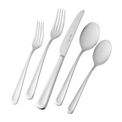 Henckels Silvano 45-pc. 18/10 Stainless Steel Flatware Set