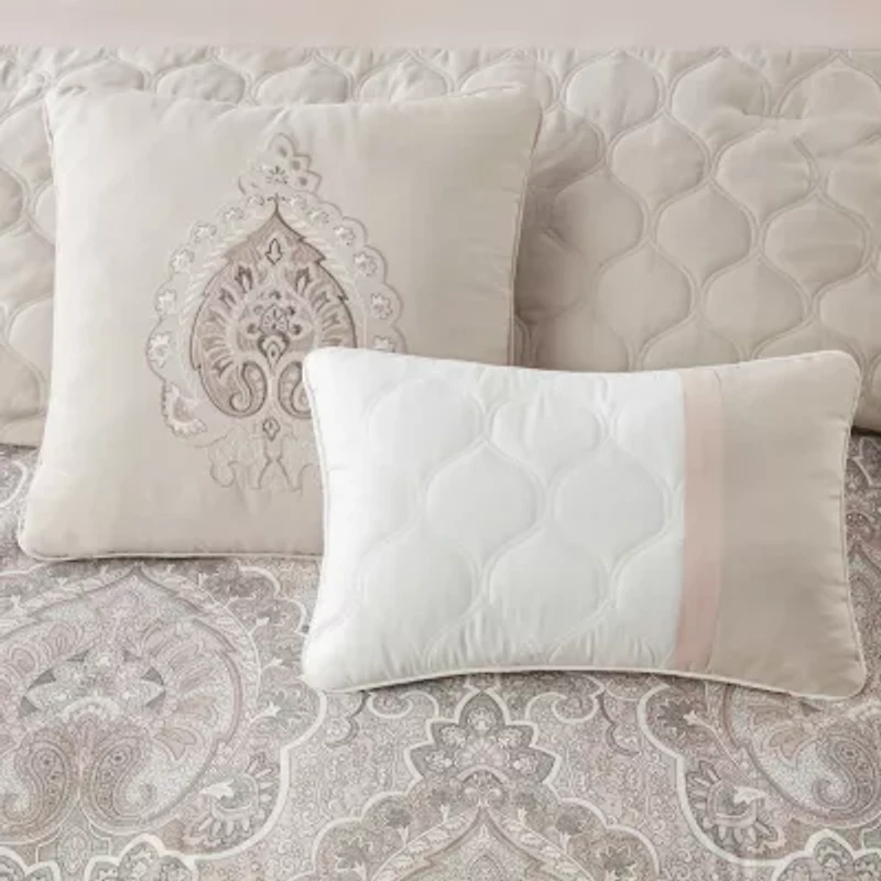 510 Design Josefina 8-pc. Midweight Embroidered Comforter Set