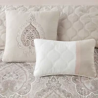 510 Design Josefina 8-pc. Midweight Embroidered Comforter Set