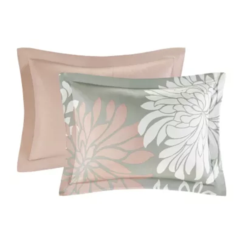 Madison Park Essentials Caldwell Floral Complete Bedding Set with Sheets