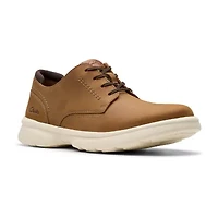 Clarks Bradley Plain Mens Round Oxford Shoes