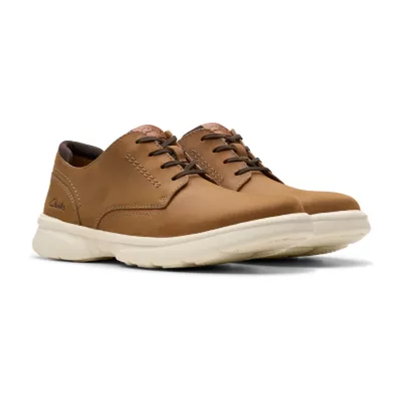 Clarks Bradley Plain Mens Round Oxford Shoes