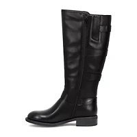 Frye and Co. Womens Cyra Stacked Heel Motorcycle Boots