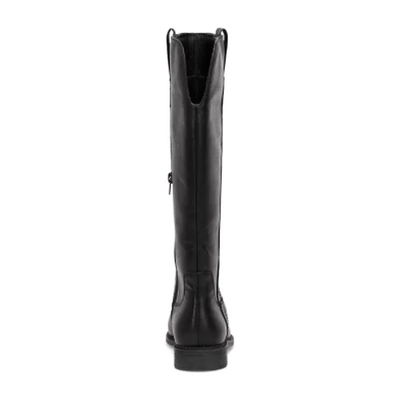 Frye and Co. Womens Giovanna Stacked Heel Riding Boots
