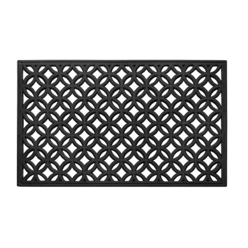 Achim Wrought Iron Rubber 18"X30" Doormat
