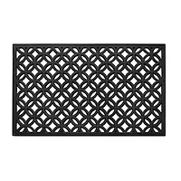 Achim Wrought Iron Rubber 18"X30" Doormat