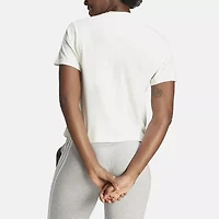 adidas Womens Crew Neck Short Sleeve Active T-Shirt