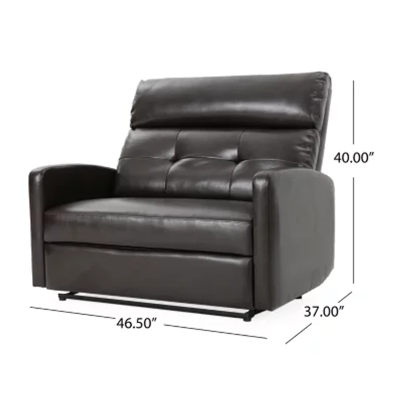 Halima Upholstery Track-Arm Loveseat