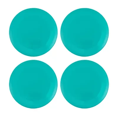 Turquoise Sun 4-pc. Melamine Dinner Plate