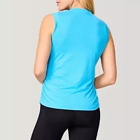 Free Country Womens V Neck Sleeveless Active Tank Top
