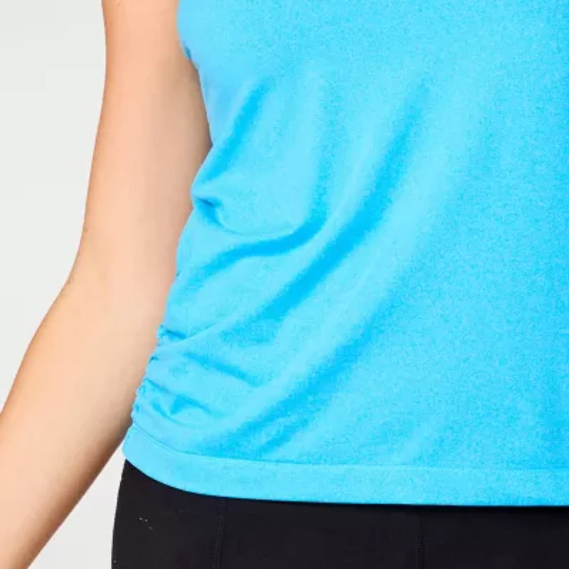 Free Country Womens V Neck Sleeveless Active Tank Top