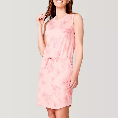 Free Country Womens Short Sleeve Floral Sundress