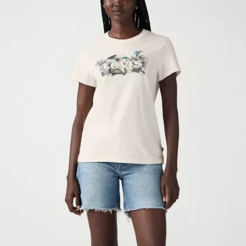 Levi's®Perfect Tee Womens Round Neck Short Sleeve T-Shirt