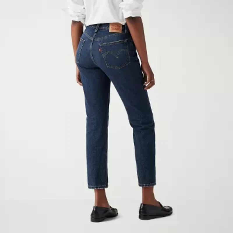 Levi's® Womens High Rise 501 Crop Straight Leg Jean