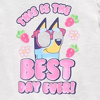 Happy Threads Baby Girls 2-pc. Bluey Short Set