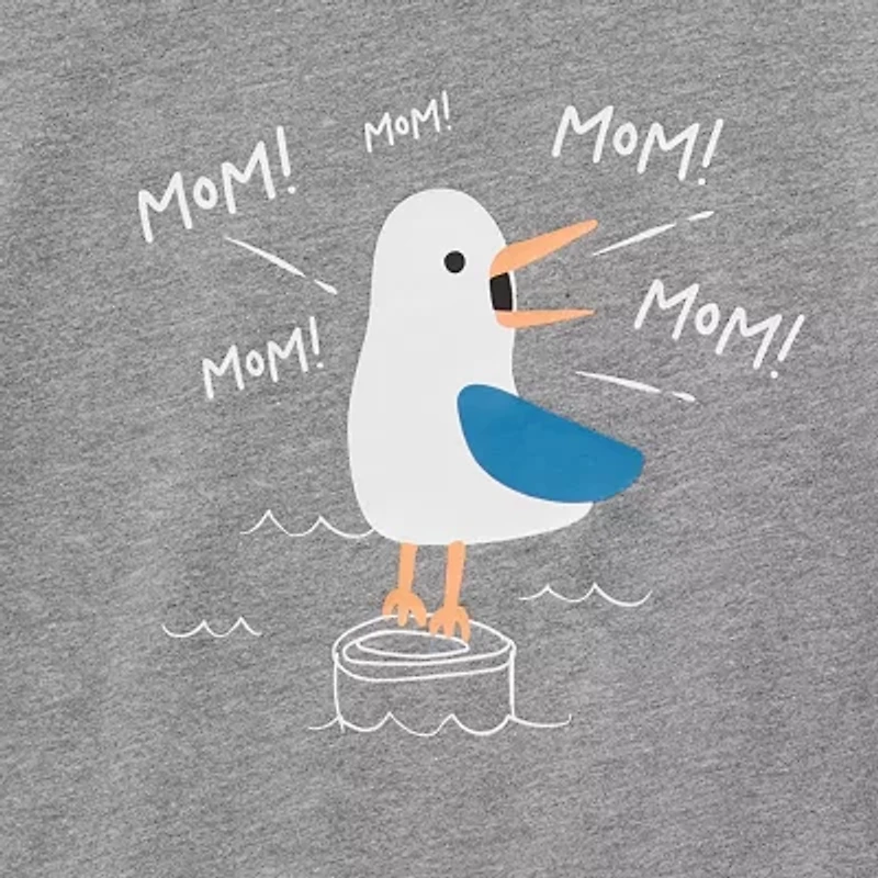 Okie Dokie Toddler & Little Boys Crew Neck Short Sleeve Regular Fit Graphic T-Shirt