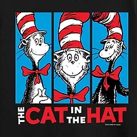 Little & Big Kid Boys Crew Neck Long Sleeve Regular Fit Dr. Seuss Graphic T-Shirt