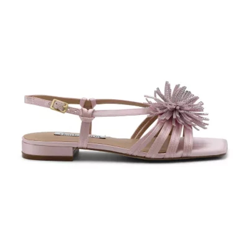 Charles David Womens Carson Adjustable Strap Flat Sandals