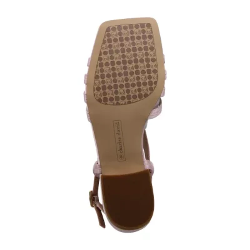 Charles David Womens Carson Adjustable Strap Flat Sandals