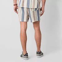 Arizona 6" Mens Textured Pull-On Short
