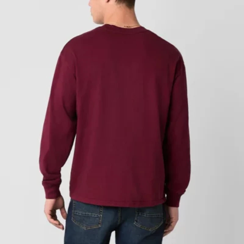 Arizona Mens Crew Neck Long Sleeve T-Shirt