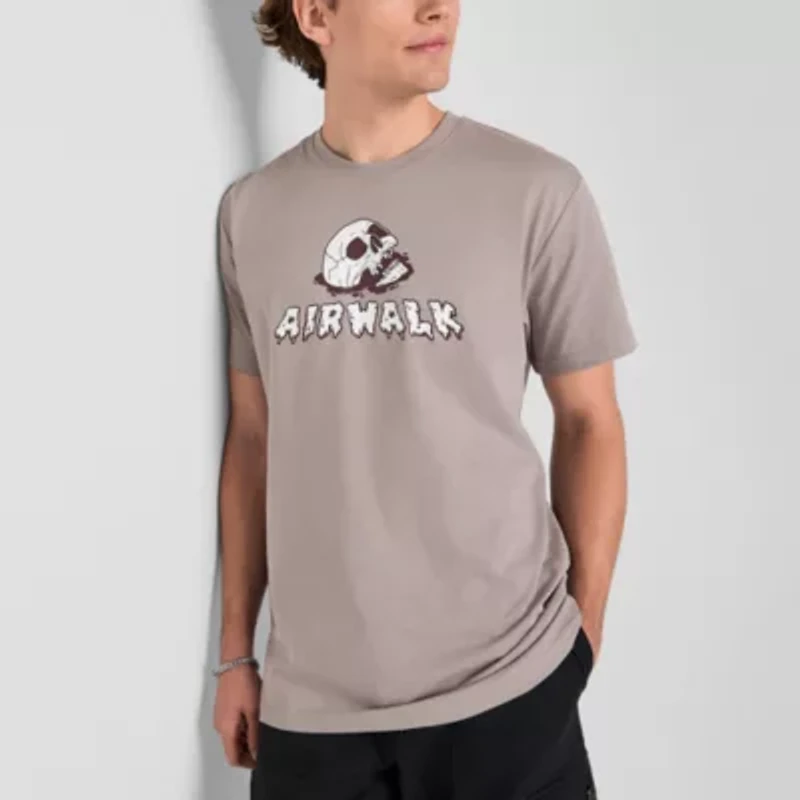 Airwalk Mens Short Sleeve Graphic T-Shirt