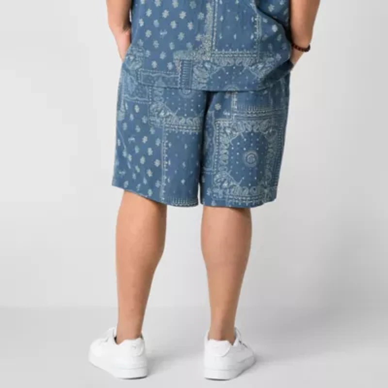 Arizona 8 1/2"& 9 1/2" Mens Big and Tall Pull-On Short