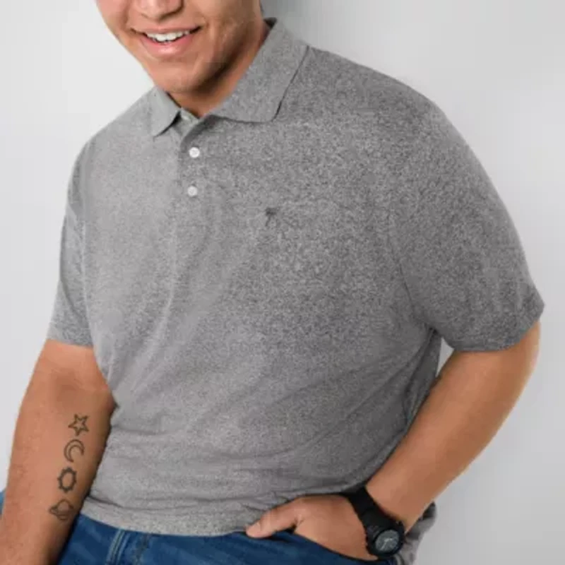 Arizona Big and Tall Mens Classic Fit Short Sleeve Polo Shirt