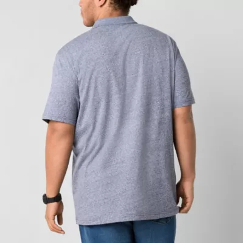 Arizona Big and Tall Mens Classic Fit Short Sleeve Polo Shirt