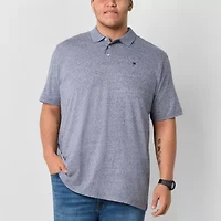 Arizona Big and Tall Mens Classic Fit Short Sleeve Polo Shirt