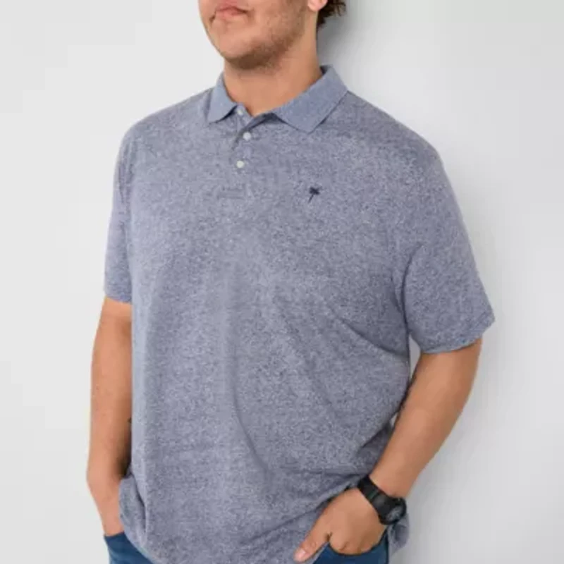 Arizona Big and Tall Mens Classic Fit Short Sleeve Polo Shirt