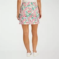 Stella Parker Womens Toile Knit Skirt Swimsuit Cover-Up