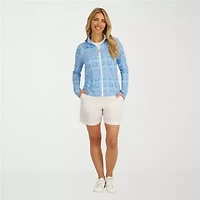 Stella Parker Medallion Swimsuit Cover-Up Tops