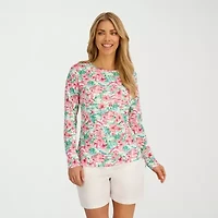 Stella Parker Toile Swimsuit Cover-Up Tops