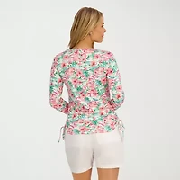 Stella Parker Toile Swimsuit Cover-Up Tops