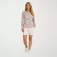 Stella Parker Toile Swimsuit Cover-Up Tops