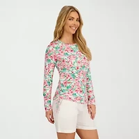 Stella Parker Toile Swimsuit Cover-Up Tops