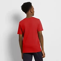 PUMA Big Kid Boys Crew Neck Short Sleeve Graphic T-Shirt